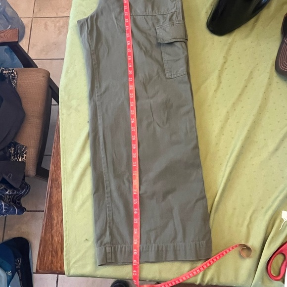 INDIGO RISING WOMEN’S Olive Cargo Pants size 15/16 - Picture 5 of 10